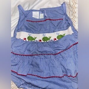 Whale romper
